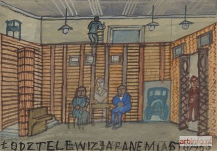 NIKIFOR Krynicki | NIKIFOR w TELEWIZJI ŁÓDZKIEJ, 1965