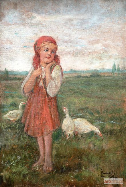 ŻELECHOWSKI Kasper | Pasterka gęsi, 1940 r.