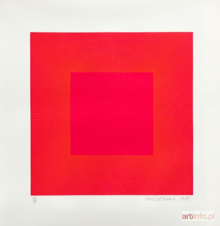 ANUSZKIEWICZ Richard | Spring Suite (Red with Gold II), 1979 r.