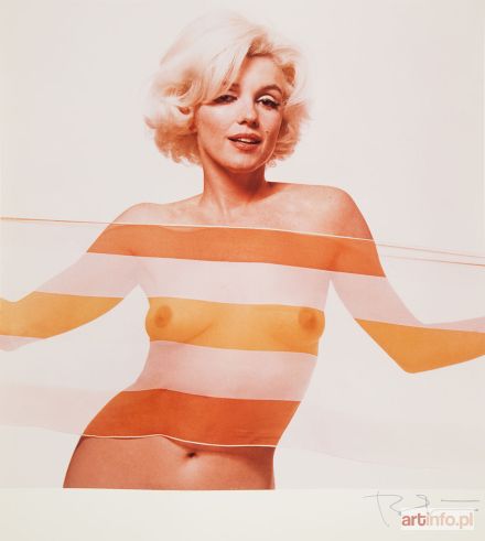 STERN Bert | Marylin Monroe Striped Veil z cyklu Last Sitting, 1962