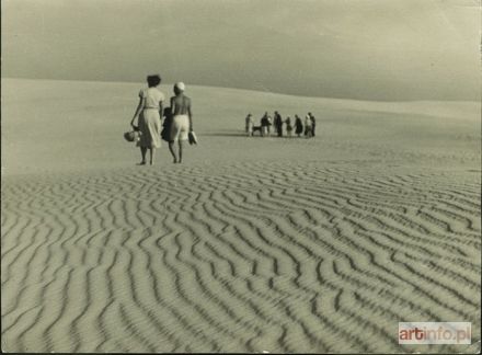 HANEMAN Eugeniusz | Polska Sahara. Pustynia Łebska, 1954