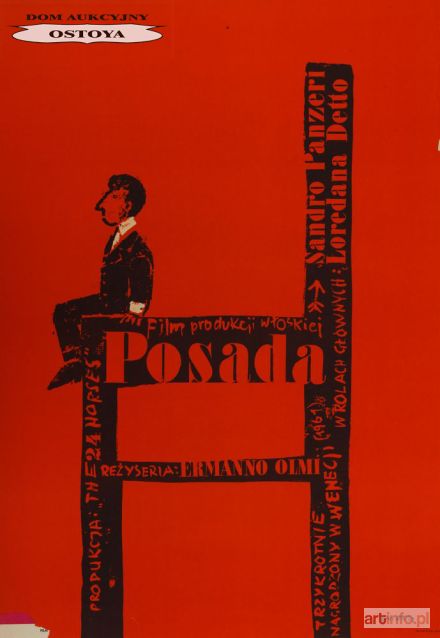 ŚWIERZY Waldemar | Plakat do filmu POSADA, 1964