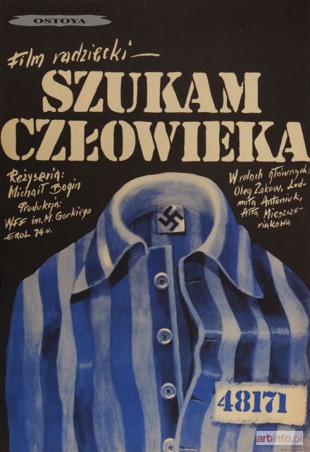 EROL Jakub | Plakat do filmu SZUKAM CZŁOWIEKA, 1974