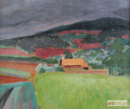 MALCZEWSKI Rafał | Pejzaż podgórski, przed 1939