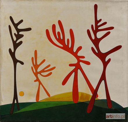 ŻEBROWSKA Zofia | Kompozycja, 1958