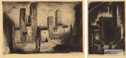 TYROWICZ Ludwik | San Gimignano, 1936