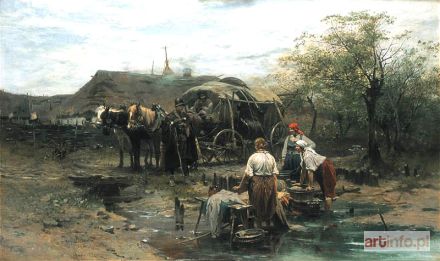 BRANDT Józef | Praczki, 1882