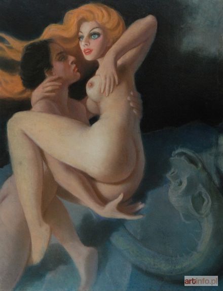 ŻECHOWSKI Stefan | Erotyk (ich dwoje z wężem), 1978