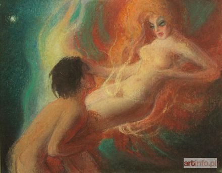 ŻECHOWSKI Stefan | Scena erotyczna, 1937 r.