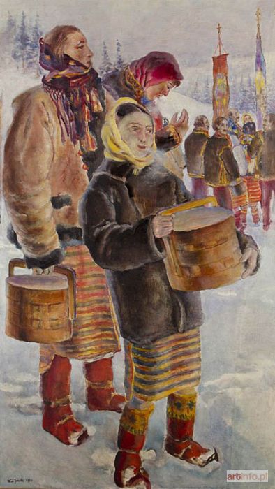 JAROCKI Władysław | PROCESJA HUCULSKA W ŚWIĘTO JORDANU, 1936