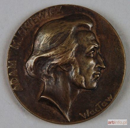 SZYMANOWSKI Wacław | Medal z popiersiem Mickiewicza