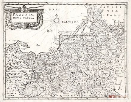 CLÜVER Philipp | Prussiae Nova Tabula