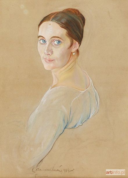 WALISZEWSKI Zygmunt | Portret młodej kobiety, 1919