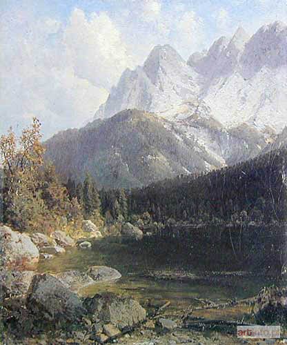 SCHOYERER Josef | JEZIORO W ALPACH