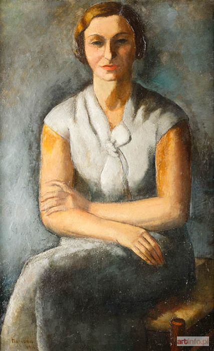 HALICKA Alicja | Portret Madame A,. 1914