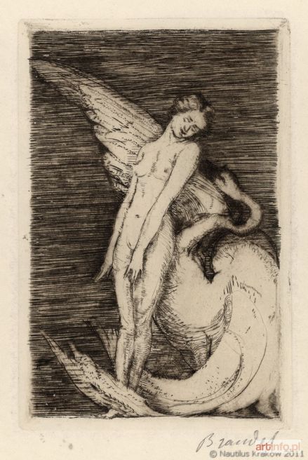 BRANDEL Konstanty | Leda, 1908