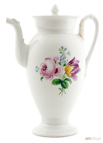 Dzbanek do kawy, Miśnia, 1 poł. XIX w., 1 poł. XIX w.