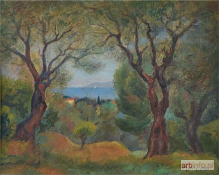 MĘDRZYCKI Maurycy (MENDJIZKI Maurice) | Baie de Saint Tropez, ok. 1938