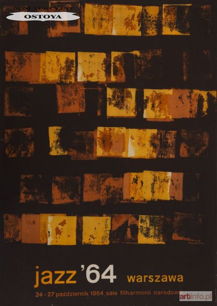 ŚWIERZY Waldemar | Plakat JAZZ`64 WARSZAWA, 1964