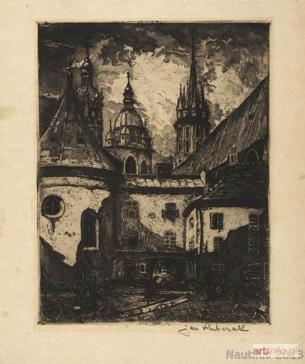 RUBCZAK Jan (Dubczak) | Kraków. Mały Rynek, ok. 1912