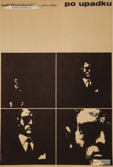 ŚWIERZY Waldemar | Plakat, Arthura Millera, PO UPADKU, 1965
