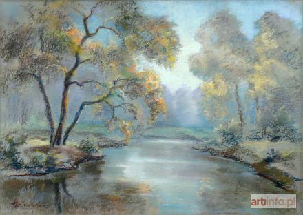 ŻABOKLICKI Wacław | DRZEWA NAD WODĄ