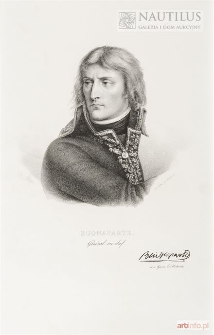 DELPECH François-Séraphin | Napoleon Bonaparte w mundurze generalskim, 1832