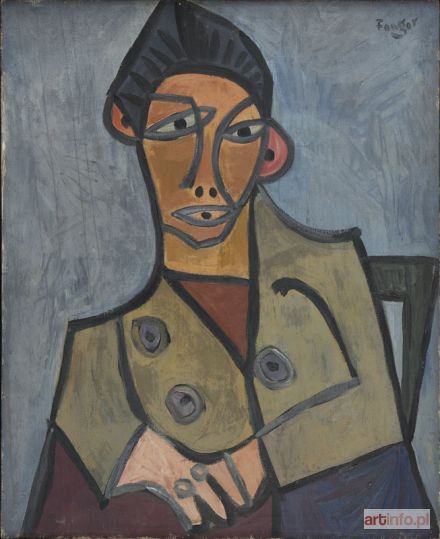 FANGOR Wojciech | Portret mężczyzny, 1948 r.