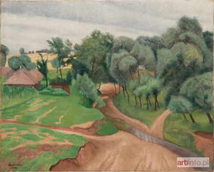 SAMLICKI Marcin | Pejzaż francuski, 1922 r.