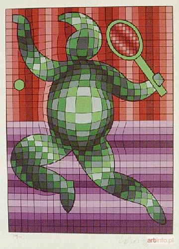 VASARELY Victor | Tenisista