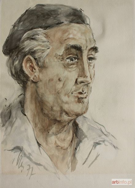 ŚNIADECKI Wiesław | Portret mężczyzny (1977)