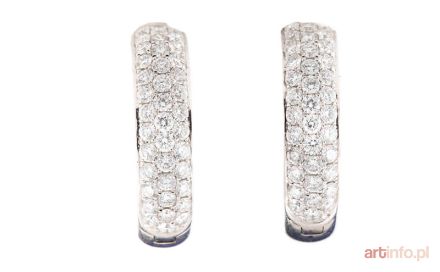 Kolczyki z brylantami, współczesne