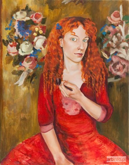 ŁAPCZYŃSKI Michał | Dziewczyna z fajką, 2014 r.