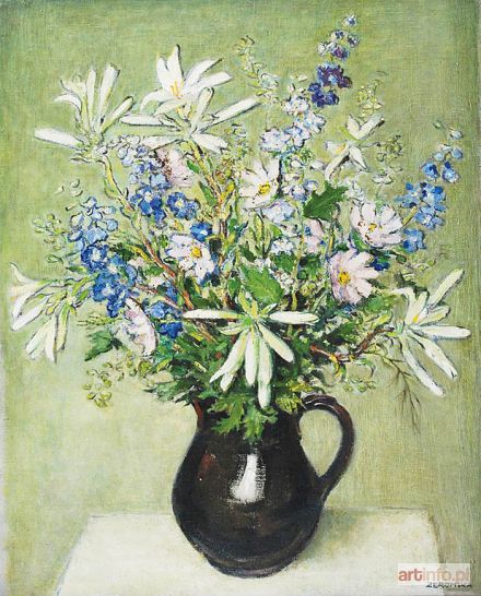 ŻEROMSKA Monika | Kwiaty, 1956