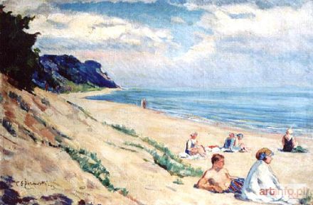 ŻURAWSKI Stanisław | Na plaży (1923)