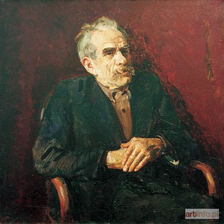 LENTZ Stanisław | Portret starszego mężczyzny