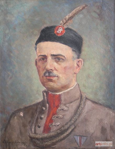 ELJASZ-RADZIKOWSKI Walery | Portret członka Towarzystwa Sokół, 1904