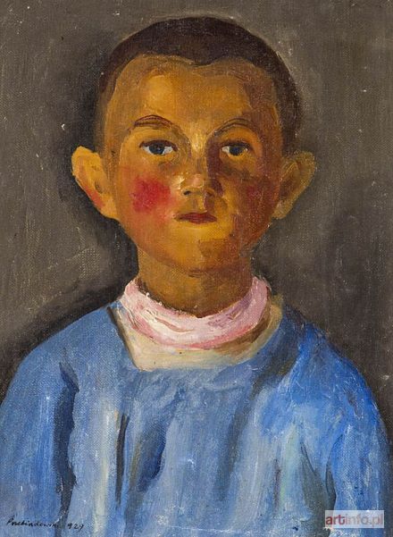 PRZEBINDOWSKI Zdzisław | PORTRET CHŁOPCA, 1929