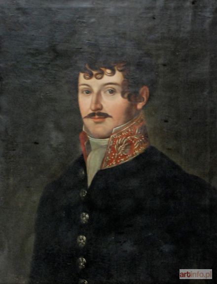 Malarz nieokreślony, XIX w. | Portret mężczyzny w mundurze urzędniczym, ok. 1830