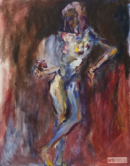 ŚWINIARSKI Tadeusz | Dziewczyna z kwiatem, 2017