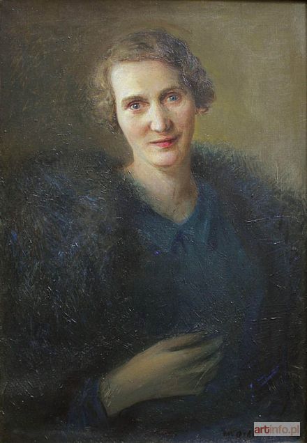 DOBROWOLSKI Wacław | Portret Czesławy Bończyk (1937)