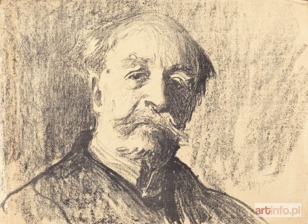 WYCZÓŁKOWSKI Leon | PORTRET JULIUSZ KOSSAKA