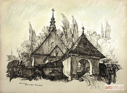 GUMOWSKI Jan Kanty | Motywy architektury polskiej. Zeszyt 2. Kapliczki, Krzyże, Kościoły drewniane, 1917