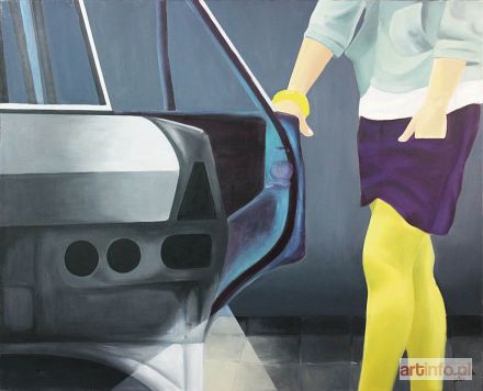 ŚWIĄTCZAK-PJANKA Klaudia | Fioletowa spódniczka, 2011