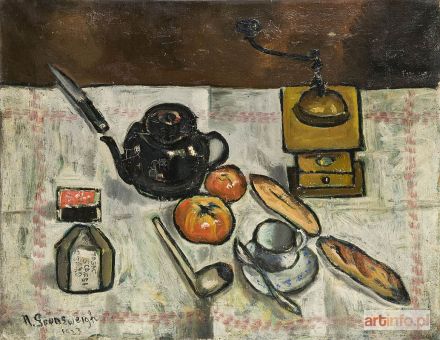 GRUNSWEIGH Natan (Nathan) | NATURE MORTE AU MOULIN A CAFE