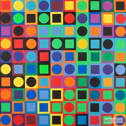 VASARELY Victor | PLANETARY FOLKLORE PARTICIPATIONS NO. 1, 1969