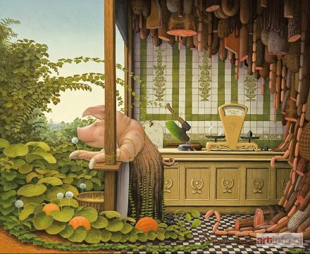 YERKA Jacek | WALKA KARNAWAŁU Z POSTEM, 2007