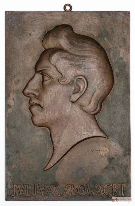 AUMILLER Józef | PLAKIETA, JULIUSZ SŁOWACKI, 1929