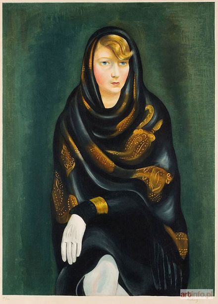 KISLING Mojżesz | Portret kobiety, 1925