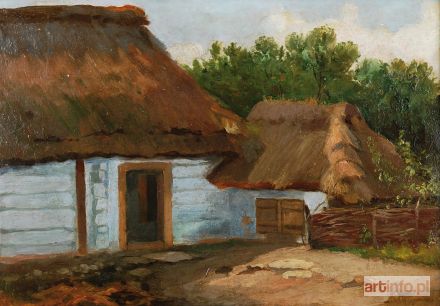 SETKOWICZ Adam | Wiejska zagroda, ok. 1915